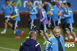 Сборные Испании и Украины провели тренировки накануне матча Евро-2016. Фоторепортаж