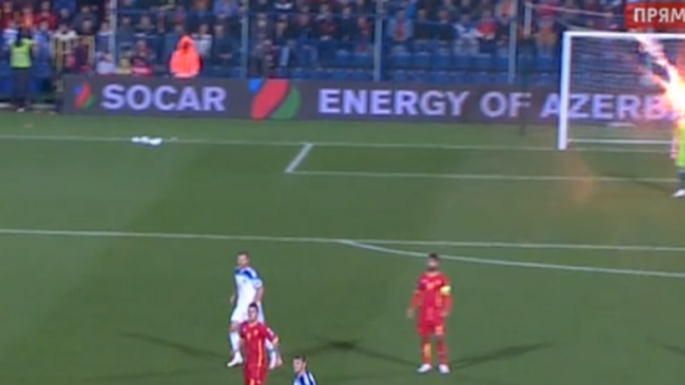 Черногорский фан бросил файер в голову Игорю Акинфееву