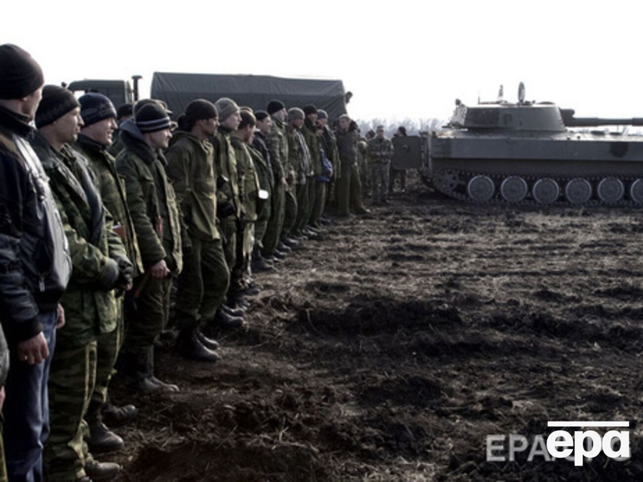 В Донецк к боевикам прибыло пополнение