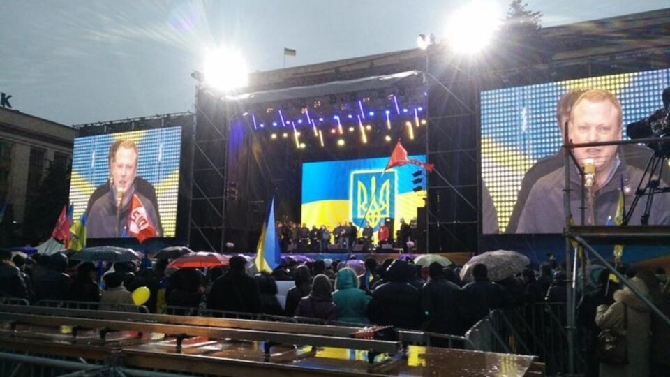 Святослав Олейник заявил, что будет помогать новой власти в обороне Днепропетровской области