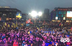 На митинг в Днепропетровске пришли несколько тысяч человек