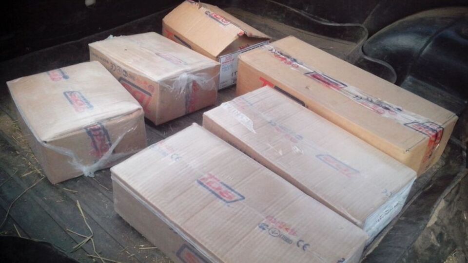 Автомобиль и ящики с товаром изъяли до вынесения решения судом за совершение административного правонарушения