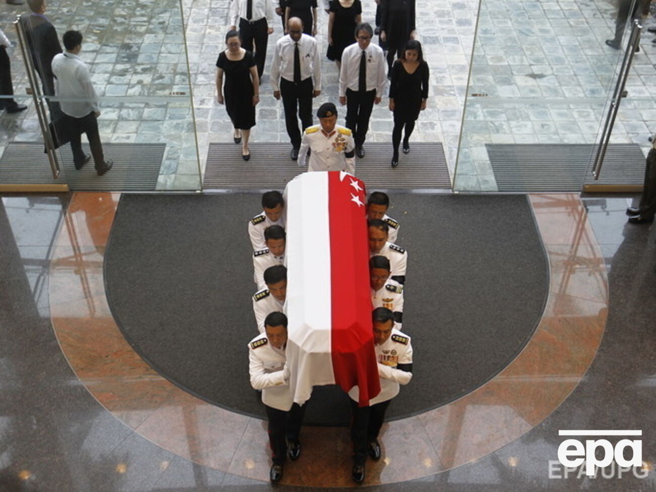 В Сингапуре похоронили "отца нации" Ли Куан Ю. Фоторепортаж