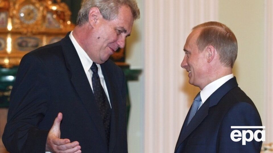 Земан неоднократно выражал поддержку политике Путина