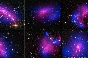 Ученые исследовали столкновения скоплений галактик