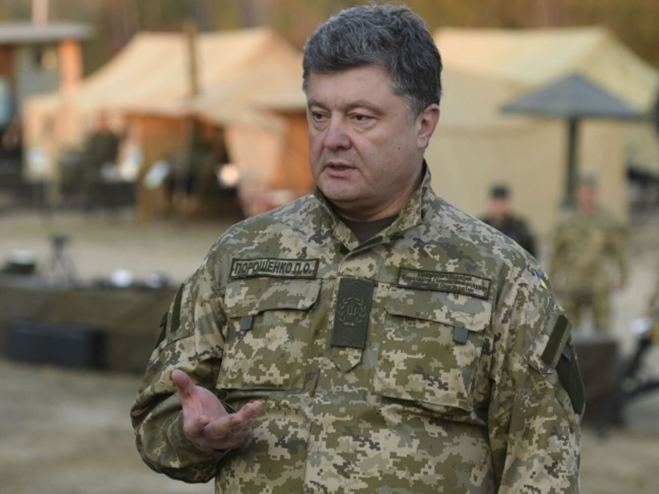 Порошенко утвердил план учений