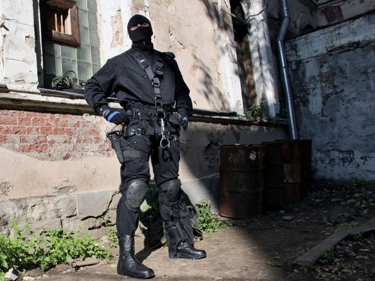 Так выглядят сотрудники СОБР