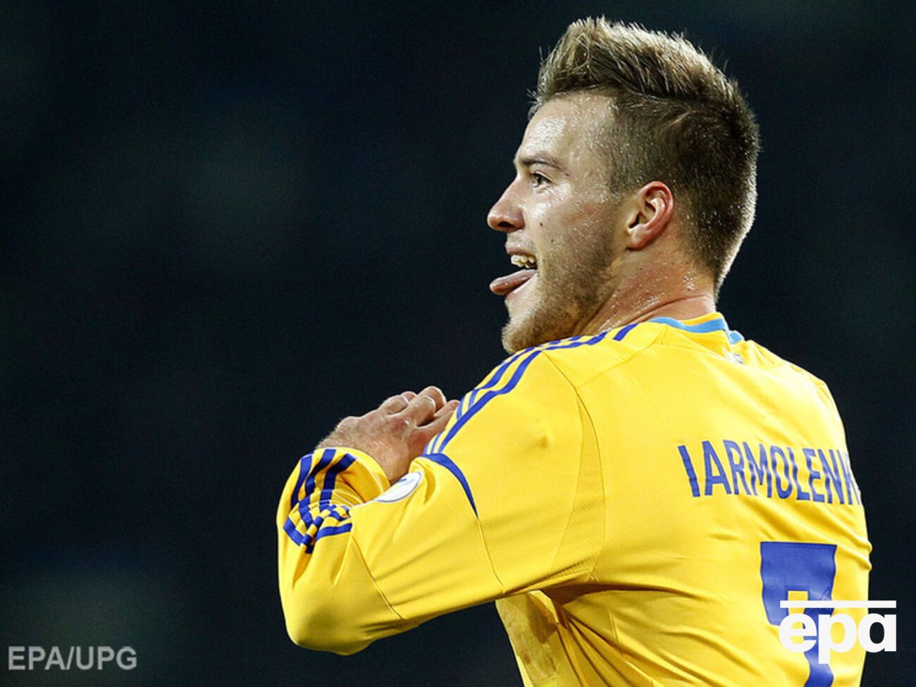 В составе сборной Украины гол забил Андрей Ярмоленко