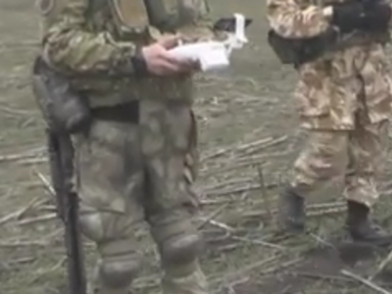 Украинская диаспора Чикаго подарила бойцам "Правого сектора" квадрокоптер. Видео