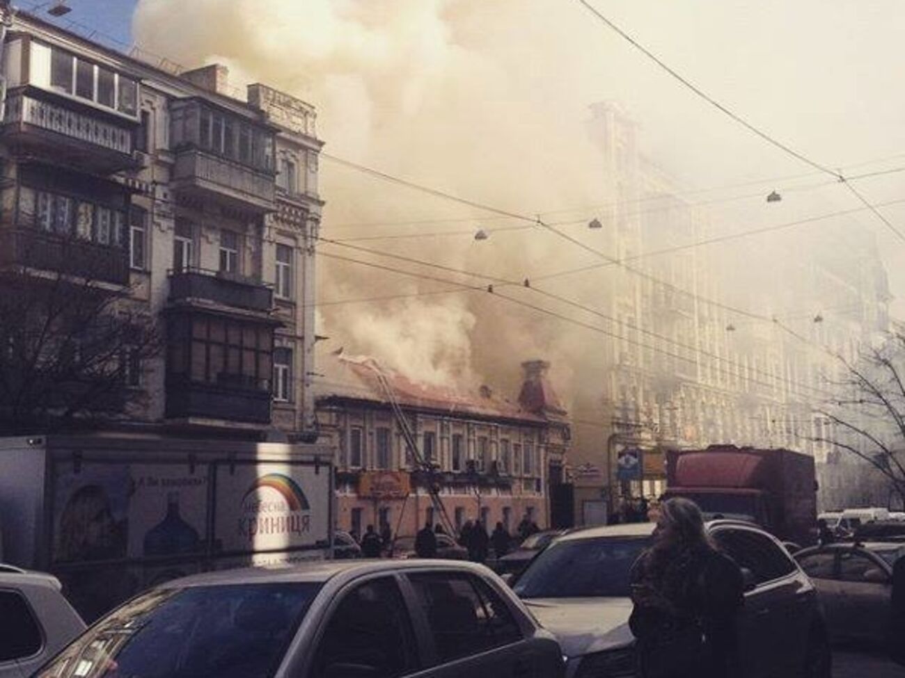 При тушении пожара погибли двое спасателей