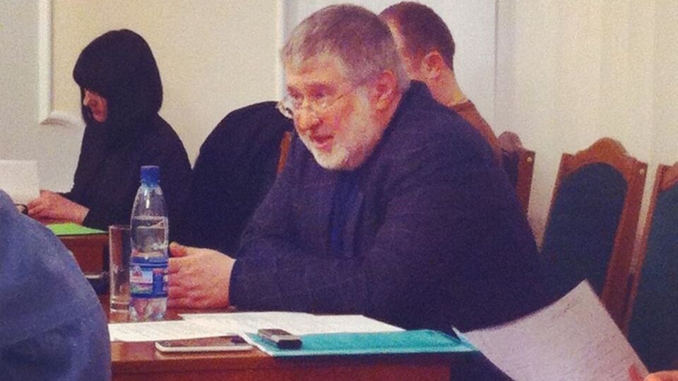 Игорь Коломойский на заседании комиссии по приватизации