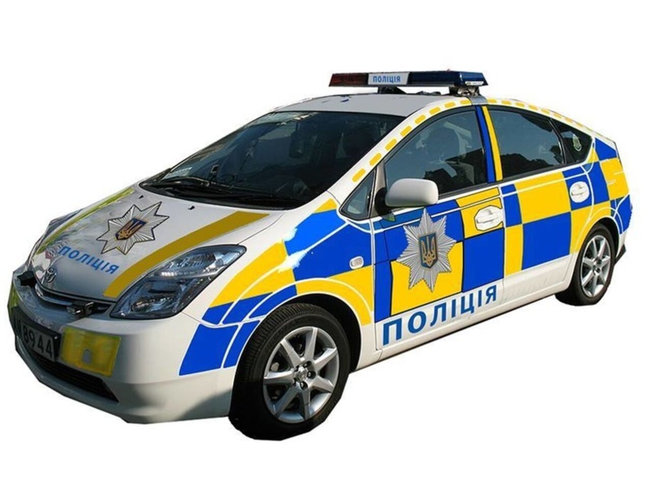 Один из вариантов дизайна автомобиля патрульной службы