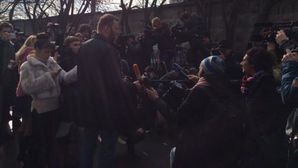 27 февраля Московский суд оставил Навального под арестом до 6 марта за несанкционированный митинг