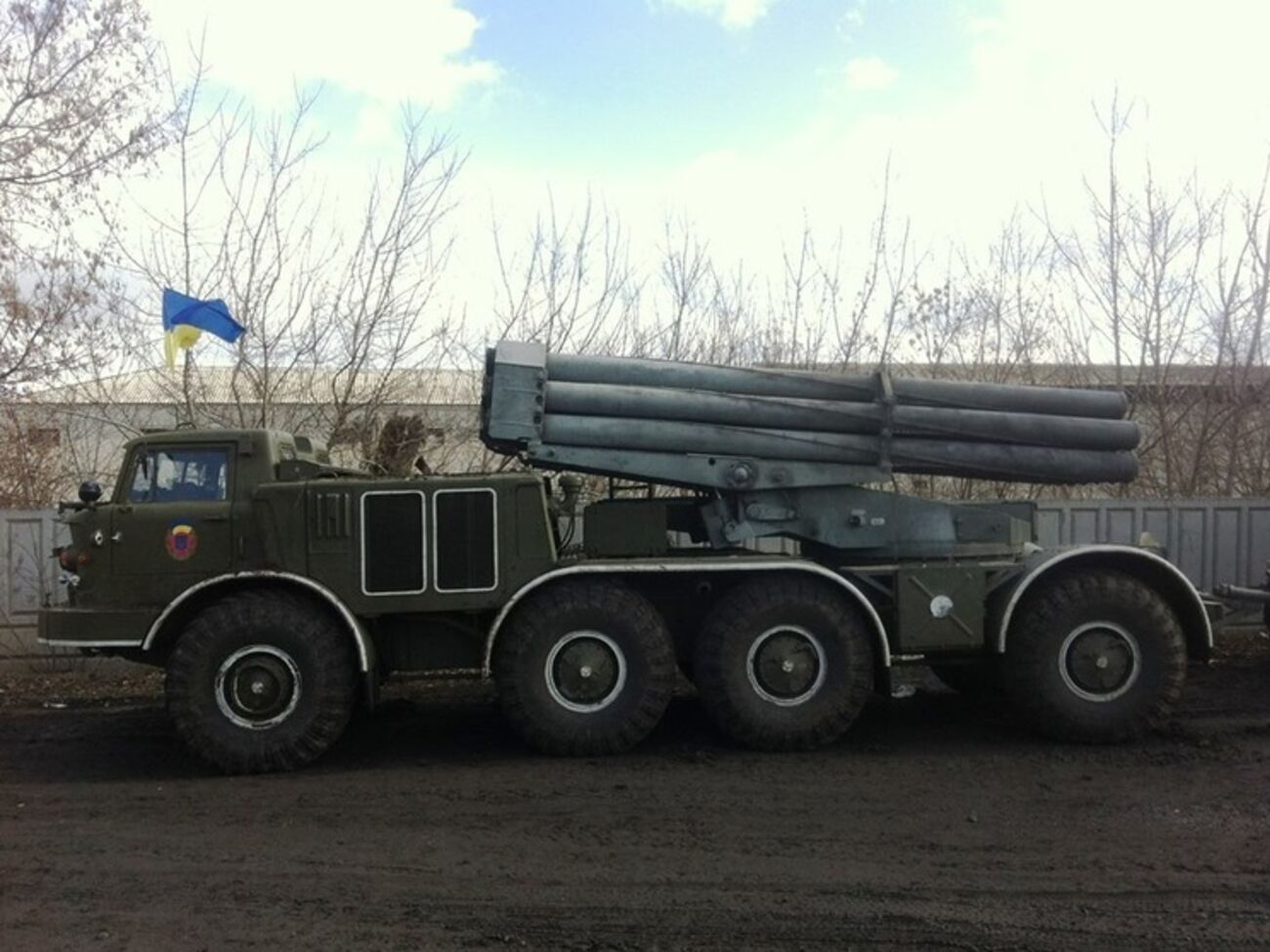 Реактивные системы залпового огня "Ураган" сняты с боевых позиций