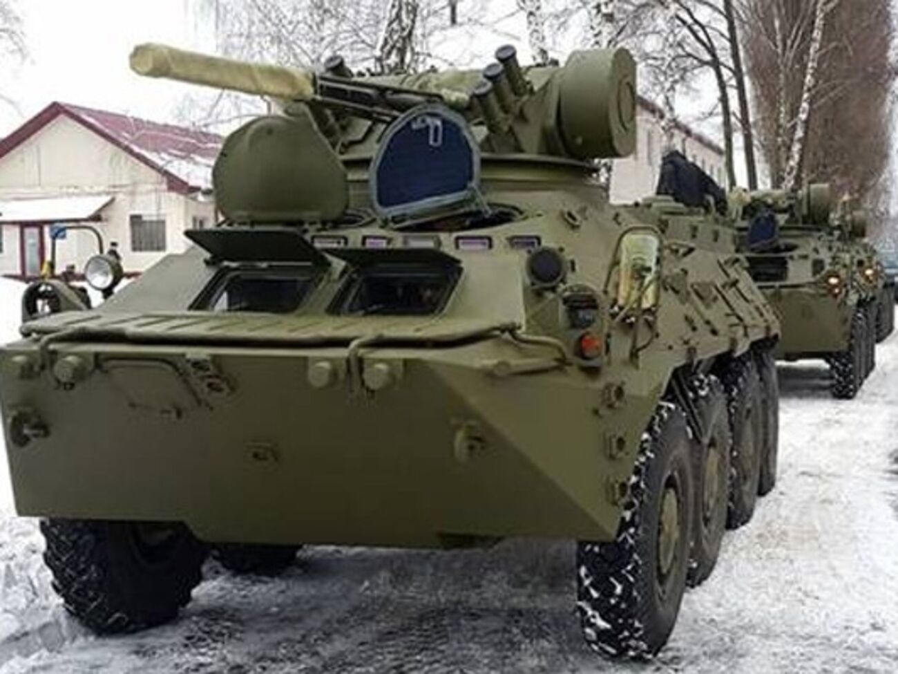 После ремонта двигателей и всех силовых установок бронетехника отправилась на Яворивский полигон