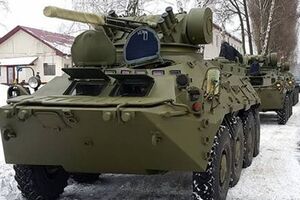 После ремонта двигателей и всех силовых установок бронетехника отправилась на Яворивский полигон