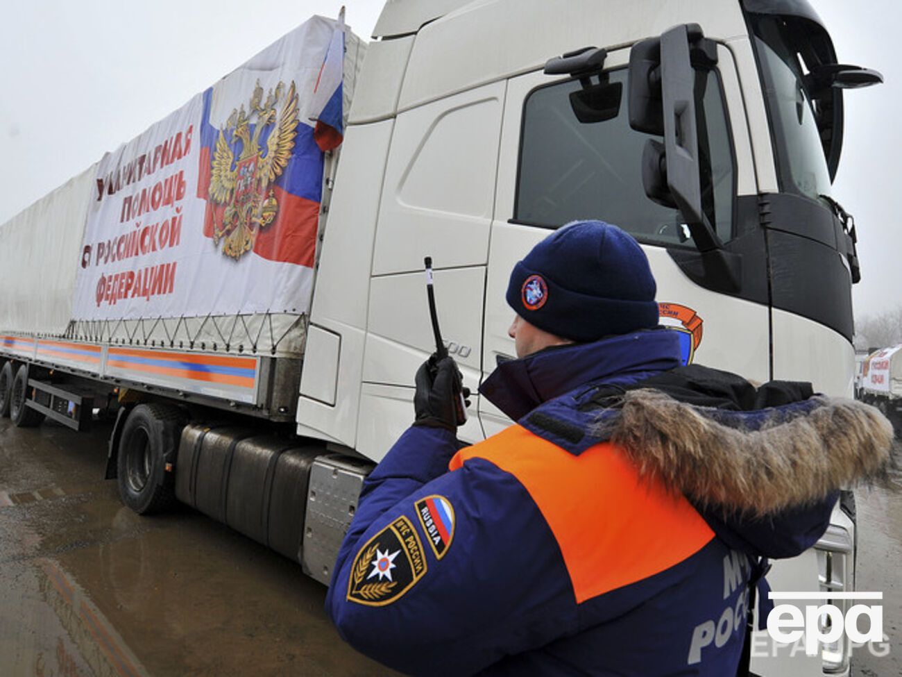 В Украину въехал очередной "гумконвой"