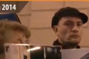 Организатором акции является чешский активист пражского Майдана Павел Черня