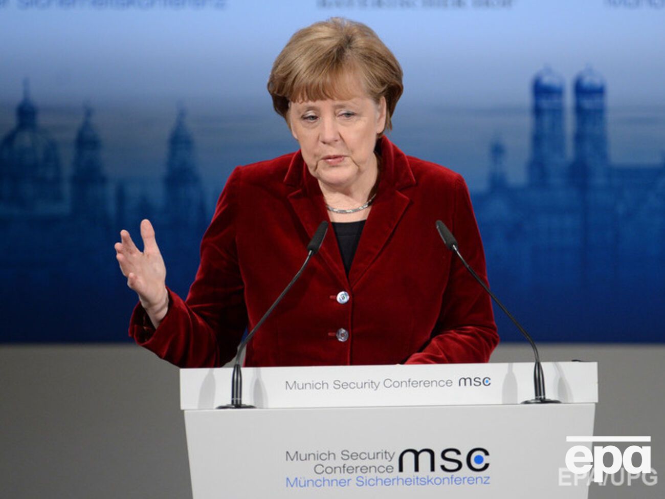 Меркель выступает за создание европейской армии в будущем