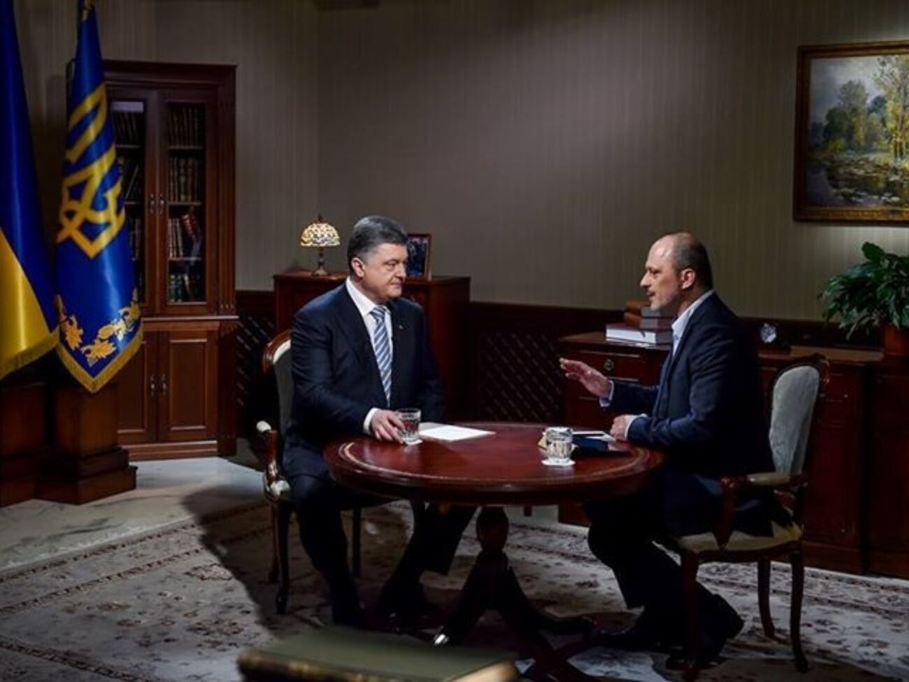 Порошенко об интервью: Это должно стать не только доброй традицией, но и обязанностью