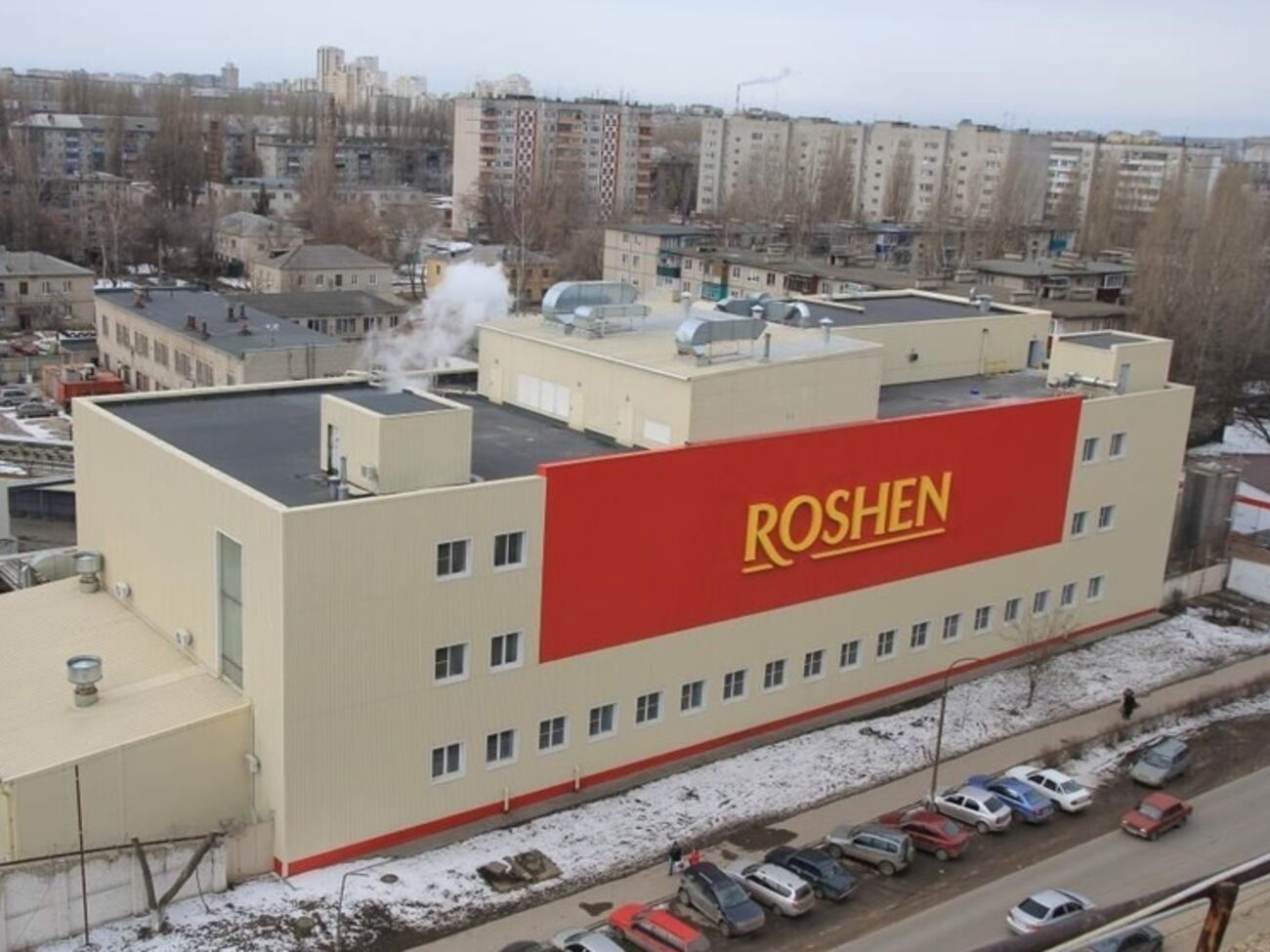 Липецкая фабрика Roshen заблокирована ОМОНом