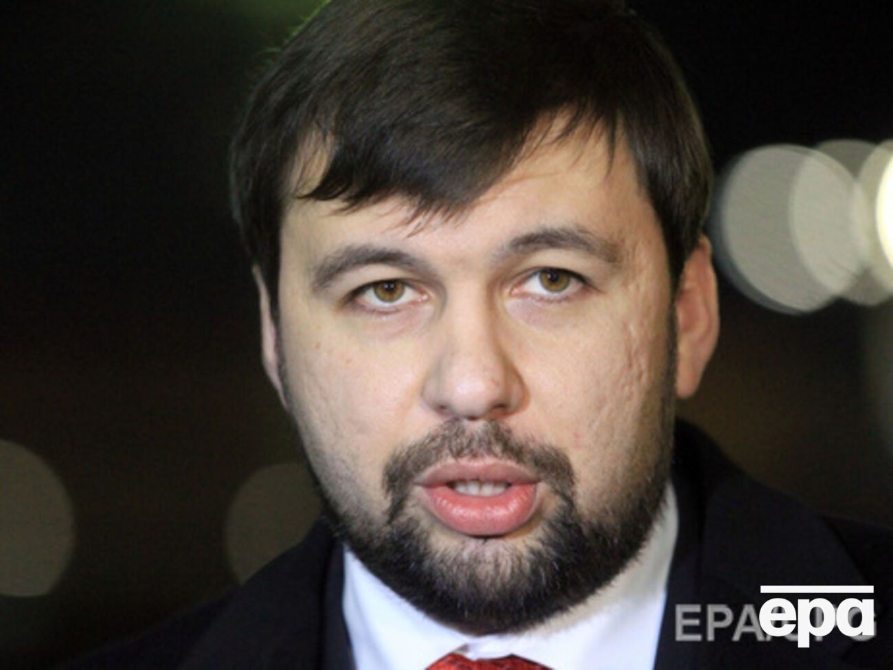 Представитель террористов "ДНР" Денис Пушилин