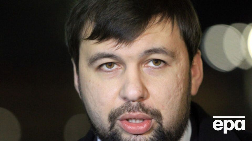 Представитель террористов "ДНР" Денис Пушилин