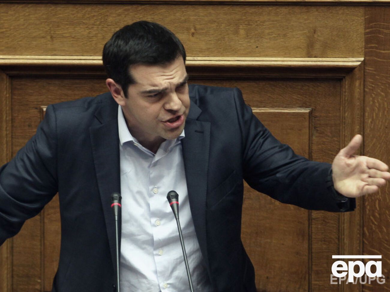 Ципрас: Ответное эмбарго, которое ввела Россия на продукты питания для Европейского союза, "серьезно навредили" экономике Греции