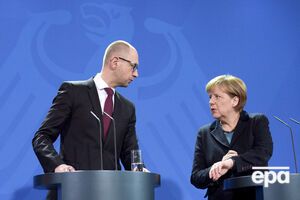 Яценюк встретится с Меркель