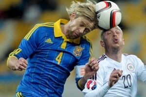 Тимощук сыграл за сборную Украины 139 матчей