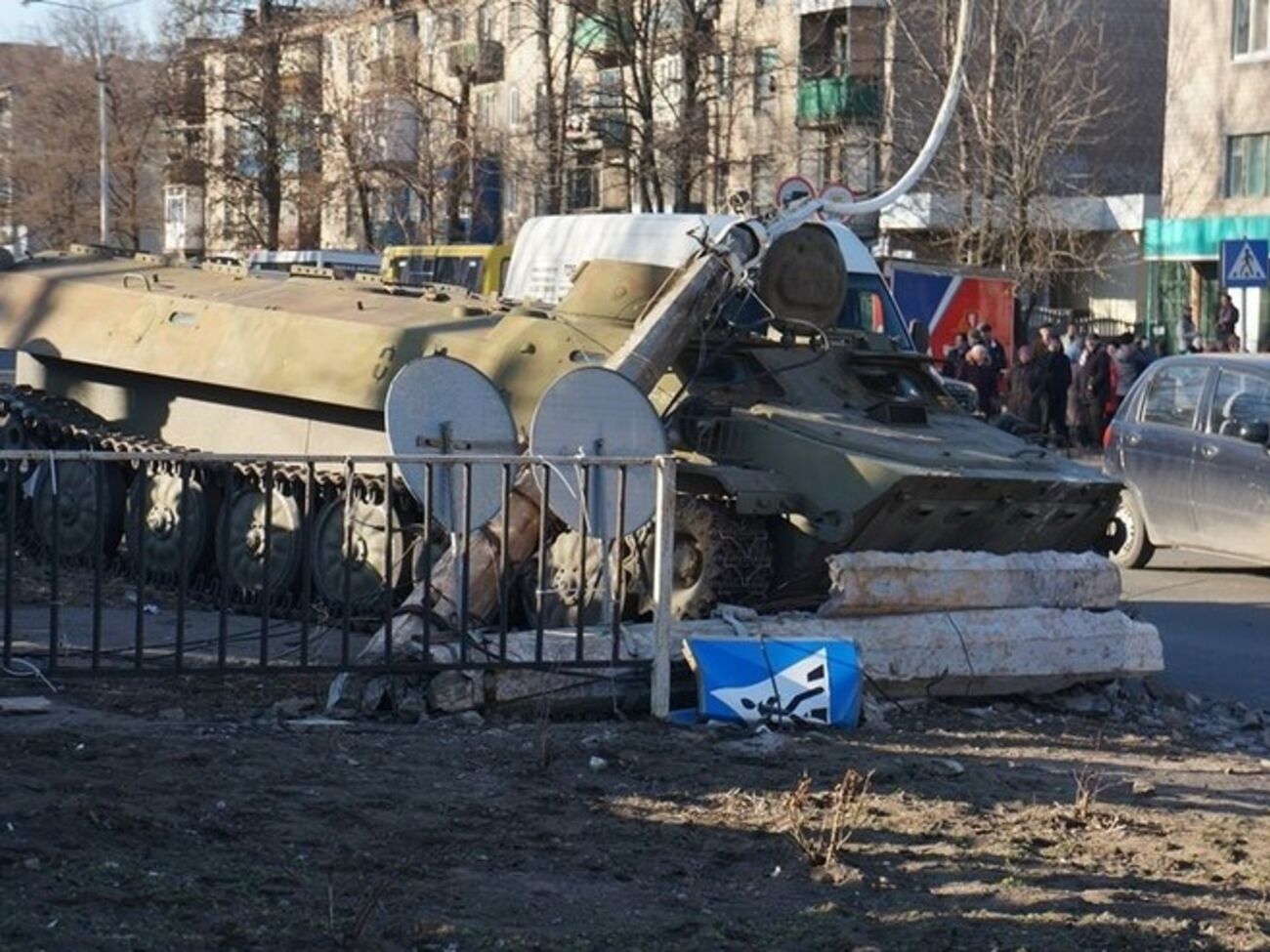 ДТП с участием военных произошло в Константиновке 16 марта, в его результате погиб ребенок