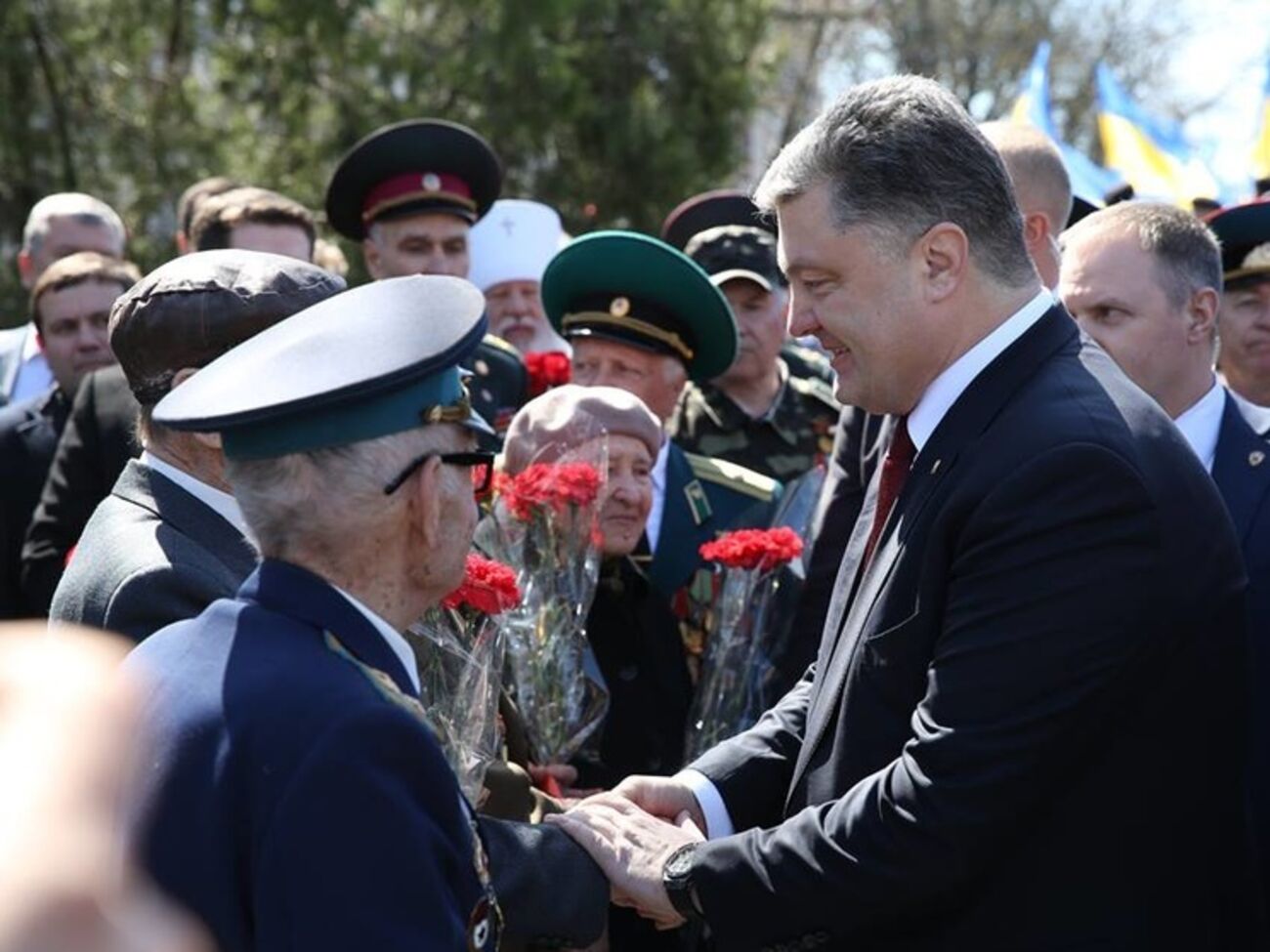Порошенко встретился с ветеранами
