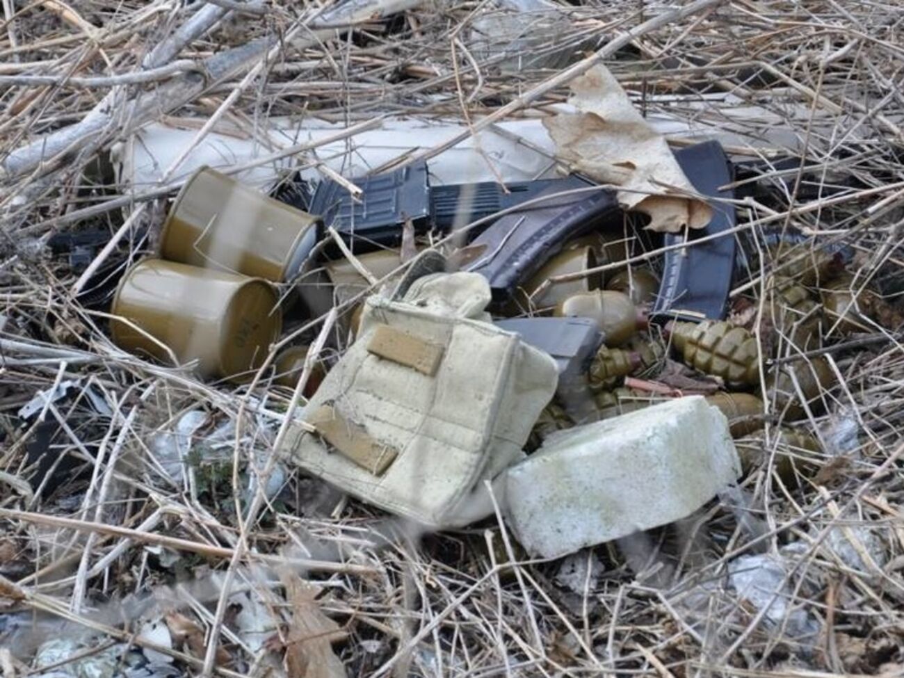 Тайник нашли под Житомиром