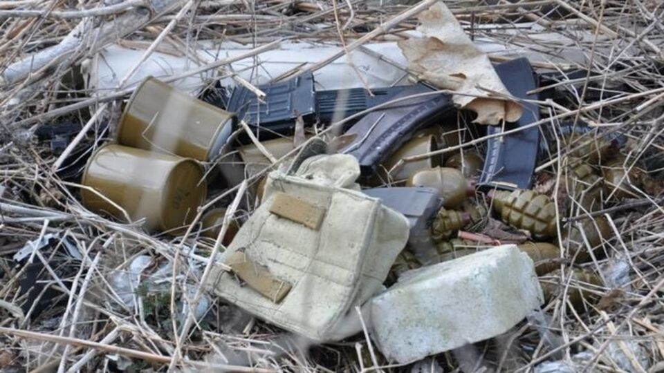 Тайник нашли под Житомиром