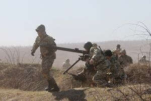 Военные проходят учения
