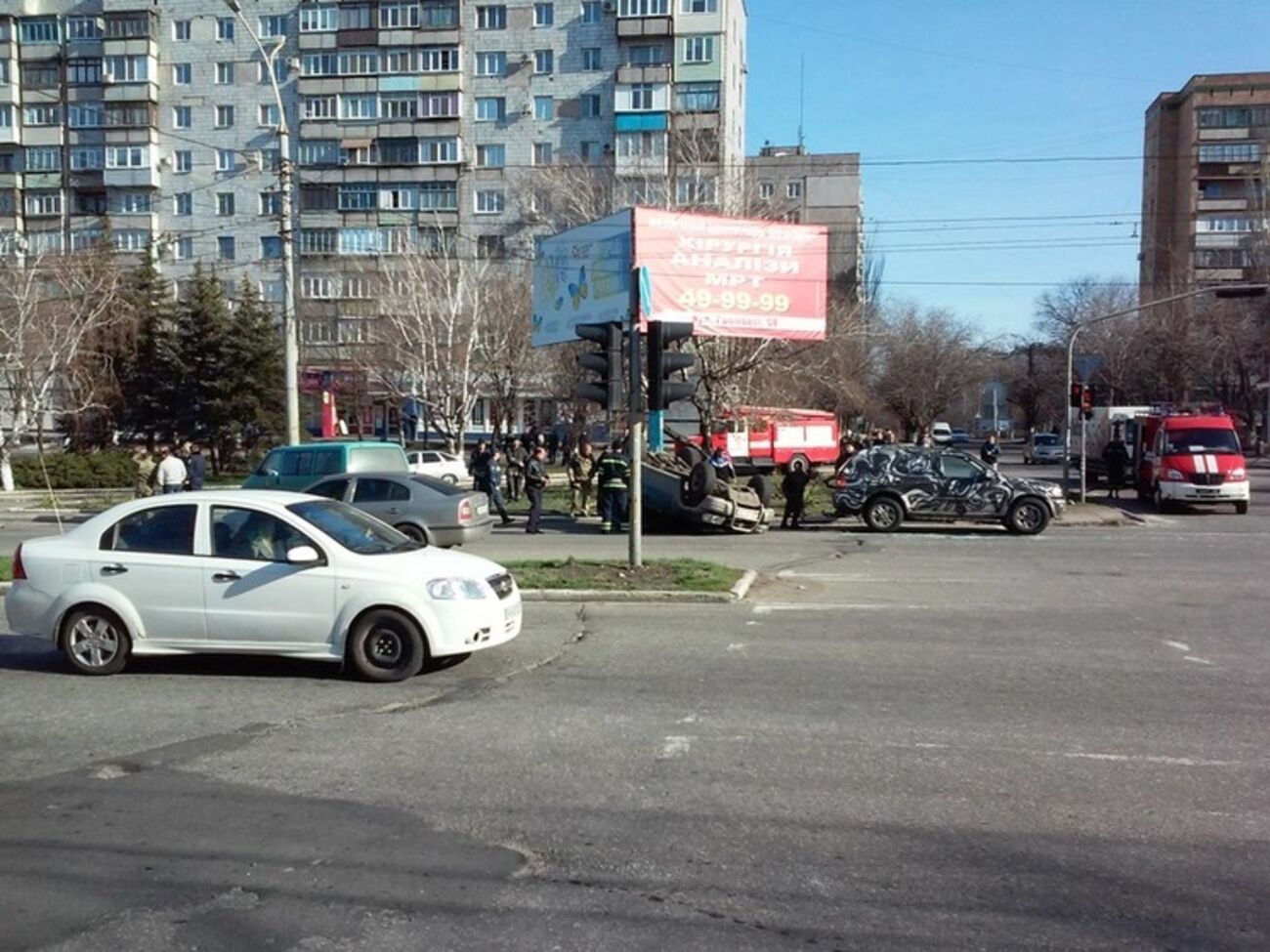 Один из пострадавших пассажиров госпитализирован