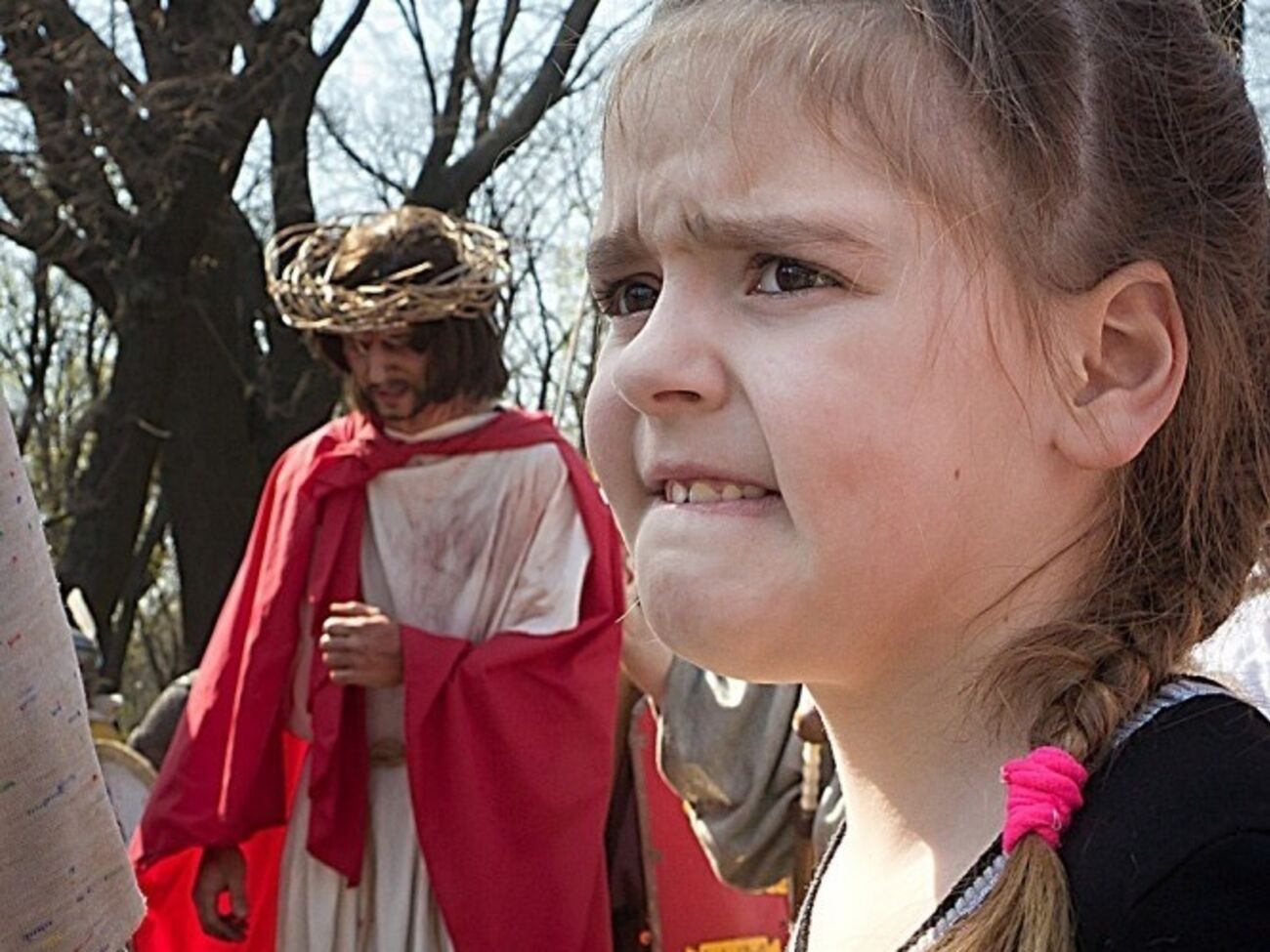 Мероприятие организовали прихожане расположенной в сквере церкви