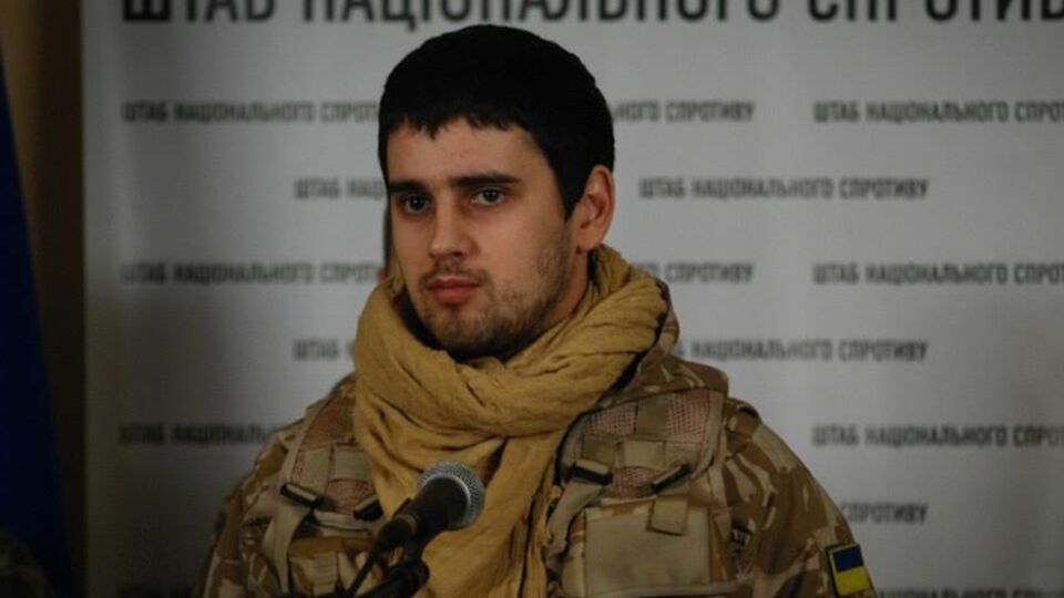 Командир батальона "Киев-1" Евгений Дейдей