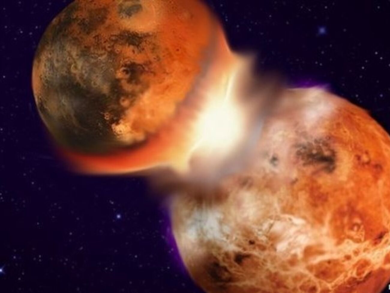 Ученые нашли объяснение схожести некоторых пород на Земле и Луне