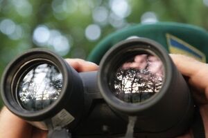 Пограничники засекли военный вертолет в Луганской области