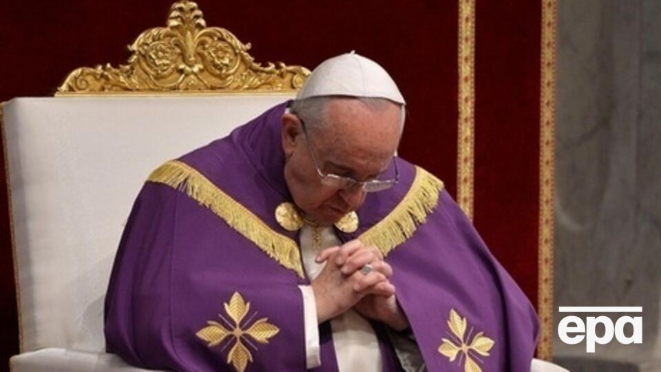 Папа Римский Франциск заявил, что человечество, очевидно, не в силах положить конец пролитию безвинной крови