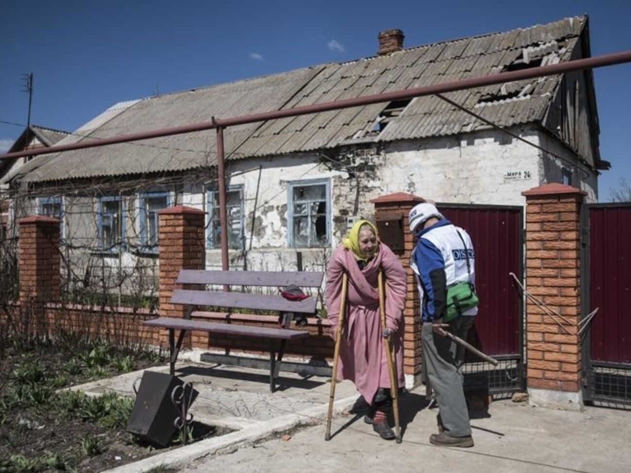 Сотрудники миссии ОБСЕ фиксируют возобновление боев под Широкино