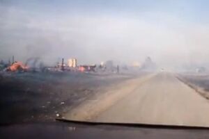 В Хакасии от пожаров пострадало больше сотни домов