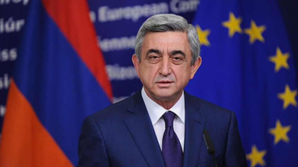 Саргсян анонсировал приезд в Ереван на столетие геноцида армян президентов европейских государств