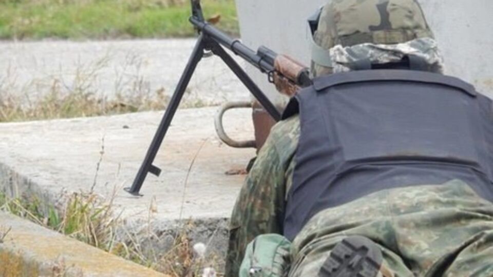 Бойцы полка "Азов" в Широкино ликвидировали двух террористов