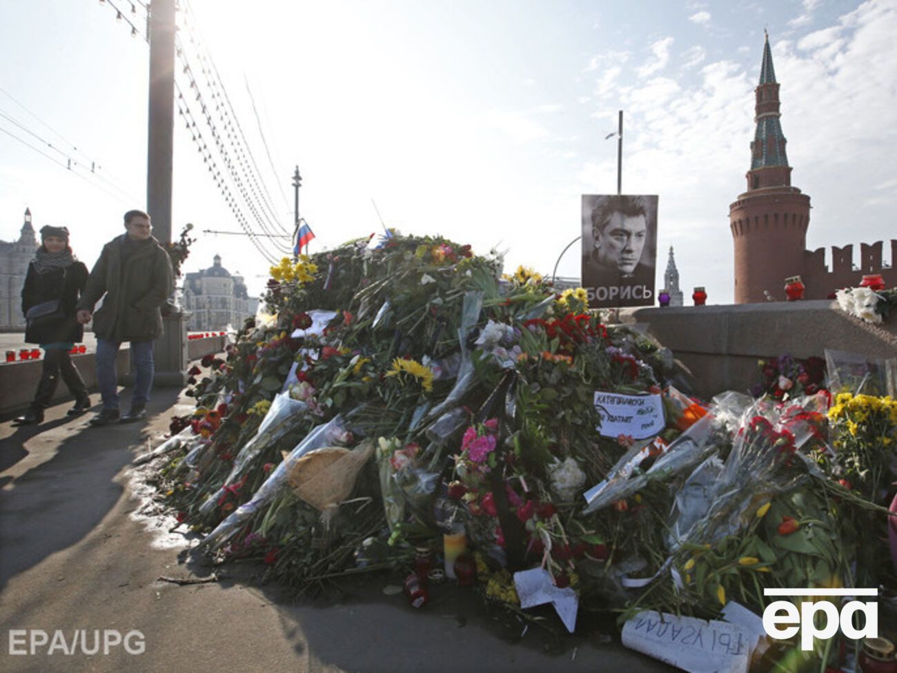 Место убийства Бориса Немцова