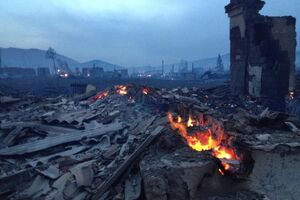 Пожары в Хакасии охватили более 20 населенных пунктов. Фоторепортаж