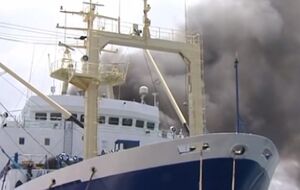 "Олег Найденов" был отбуксирован в открытое море