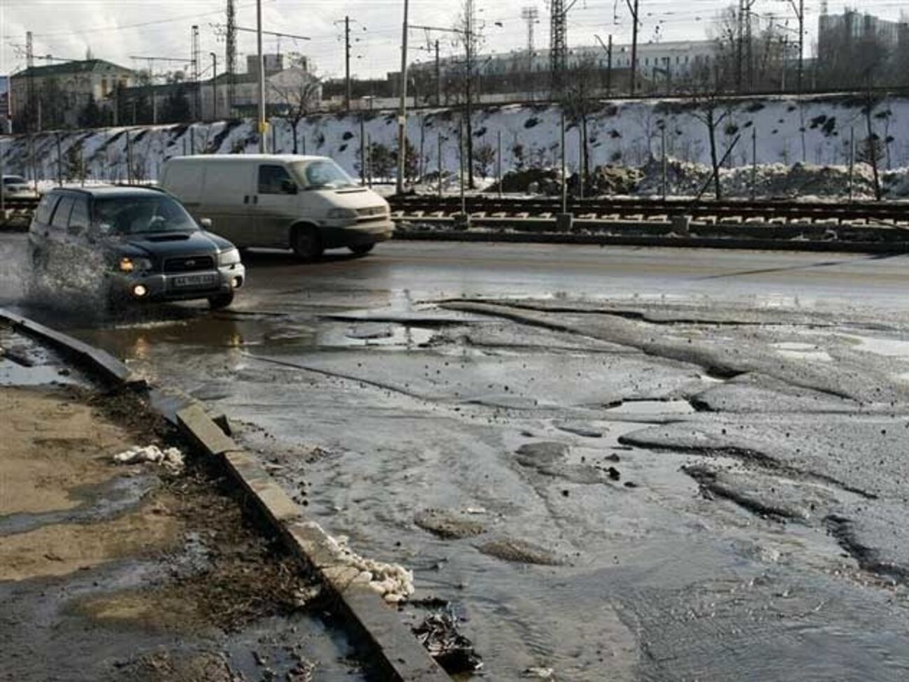 Молодые активисты "залатают" ямы в асфальте креативными цветочными композициями, которые изготовят из живых цветов и декоративных материалов