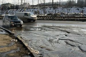 Молодые активисты "залатают" ямы в асфальте креативными цветочными композициями, которые изготовят из живых цветов и декоративных материалов